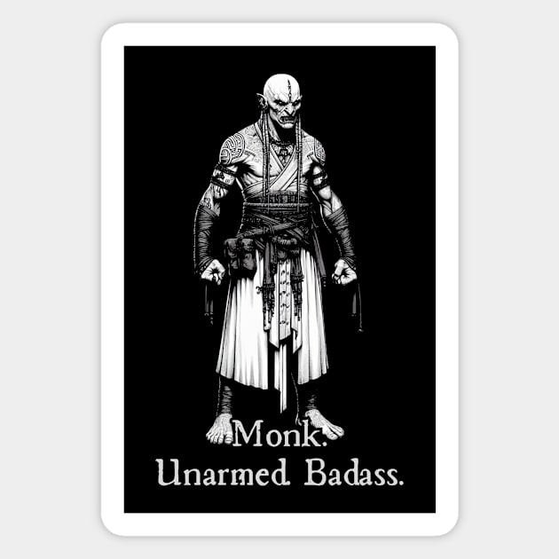 Monk Magnet by OddlyNoir